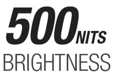 500 nits